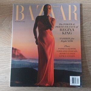 Harper's Bazaar Magazine Cover April 2024 Possibilities Issue Regina King